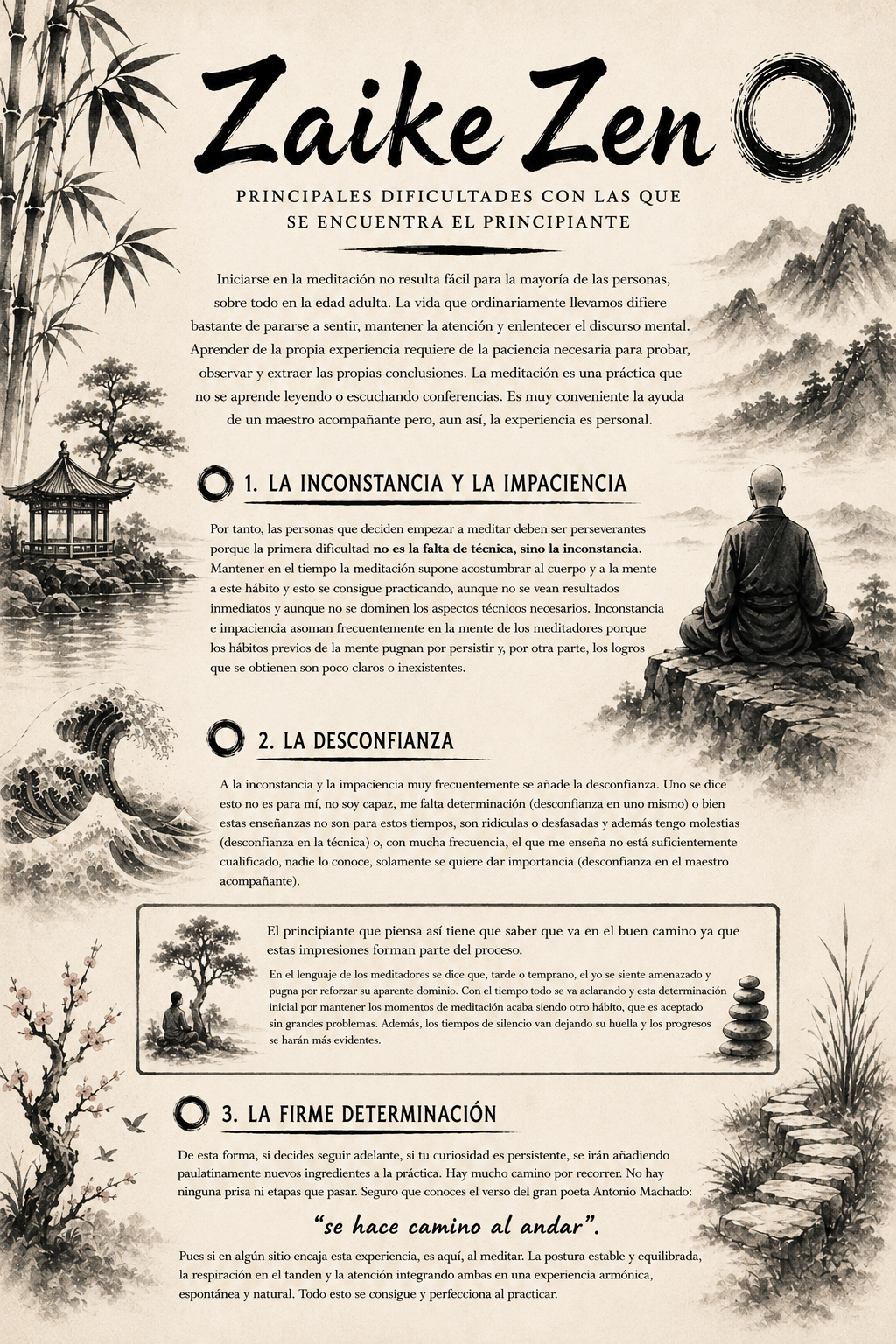Principales dificultades con las que se encuentra el principiante